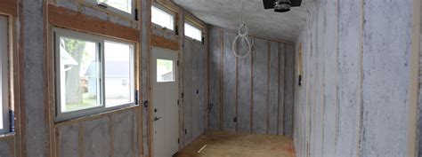 tiny house insulated metal panel walls|tiny house insulation cost.